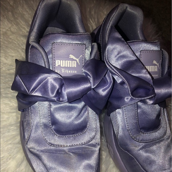 Fenty Beauty Shoes - FENTY by Rihanna purple bow sneakers